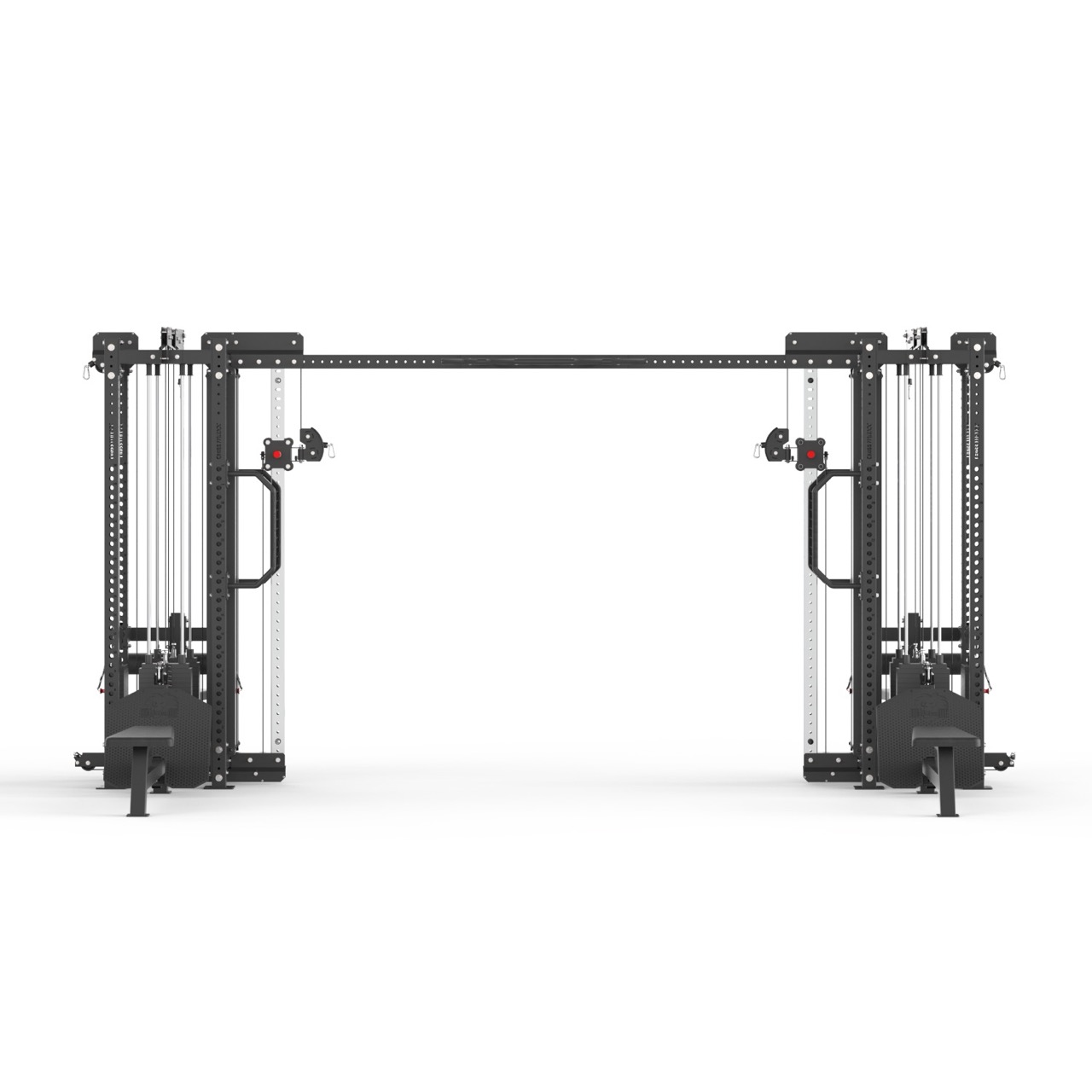 Crossmaxx Cable 8-stack Multi-Station sort til intensiv styrketræning i fitnesscentre Crossmaxx Cable 8-stack Multi-Station sort til intensiv styrketræning i fitnesscentre